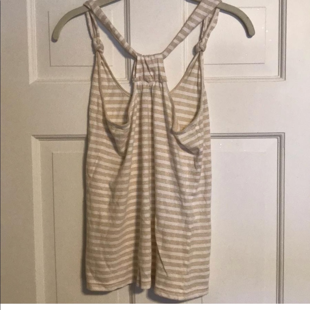 Ben Sherman Gold Striped Tank